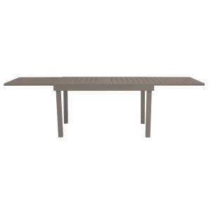 Tavolo da giardino allungabile grigio t.b.t. per esterni.