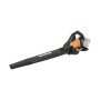 Worx WG583E.9 soffiatore/aspiratore a batteria, 2x20V solo corpo, nero/arancio. Potente per il giardinaggio.