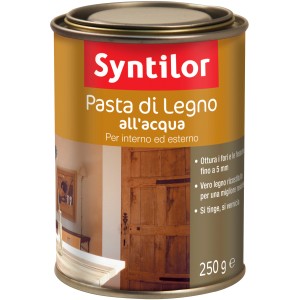 Barattolo di stucco per legno Syntilor, adatto per interni ed esterni. Per riparare il legno.