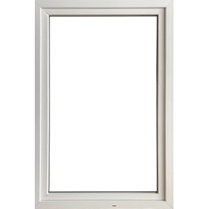 Telaio finestra in PVC bianco per nuove costruzioni e ristrutturazioni