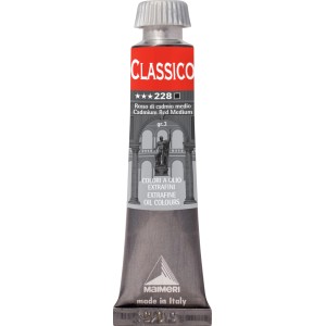 Tubo di colore ad olio Classico, tonalità Rosso Cadmio Medio. Ideale per artisti e hobbisti.