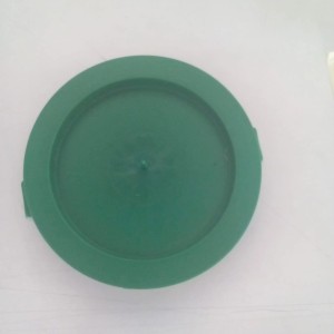 Coperchio verde per contenitore di raccolta, t.b.t.