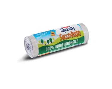 Sacchi biodegradabili Domopak Spazzy per rifiuto umido 10 l 20 pz