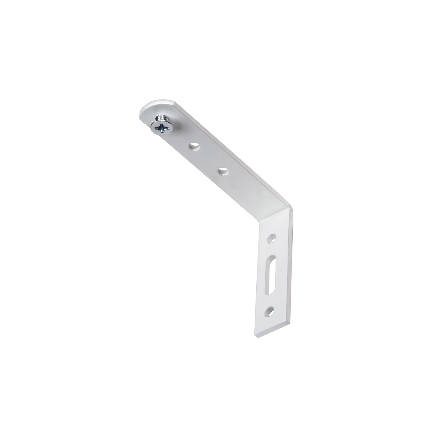VIDGA staffa soffitto per 2 binari tende, color argento - Italia