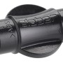 Connettore nero t.b.t. per sistemi di irrigazione Microirrigazione.