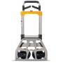 Carrello t.b.t. per edilizia, argento e giallo.