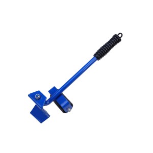 Sollevatore per mobili blu con manico per accessori mobili.