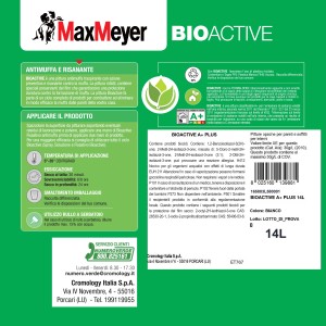 Pittura per interni MaxMeyer BioActive, bianca, 14L.