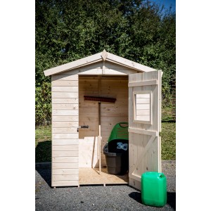 Casetta da giardino in legno sp 16 mm H204xL180xP145 cm