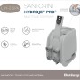 Pompa Bestway LAY-Z-SPA Santorini HydroJet Pro per vasca idromassaggio gonfiabile con display.