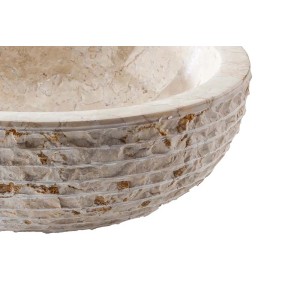 Lavabo in marmo Gea avorio