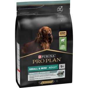 Pro Plan Small & Mini Adult cibo secco per cani, sensitive digestion, con agnello.