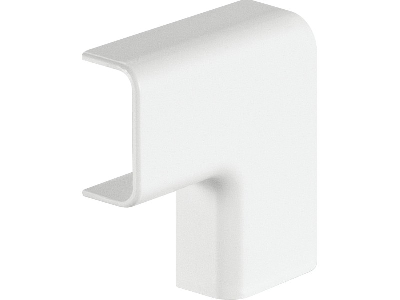 Angolo piano per canale 30 mm x 15 mm a 1 via bianco 1 pz