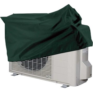 Copertura verde scuro per condizionatore t.b.t.