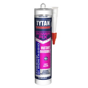 Cartuccia di adesivo Tytan Power Fix Collanti con applicatore.