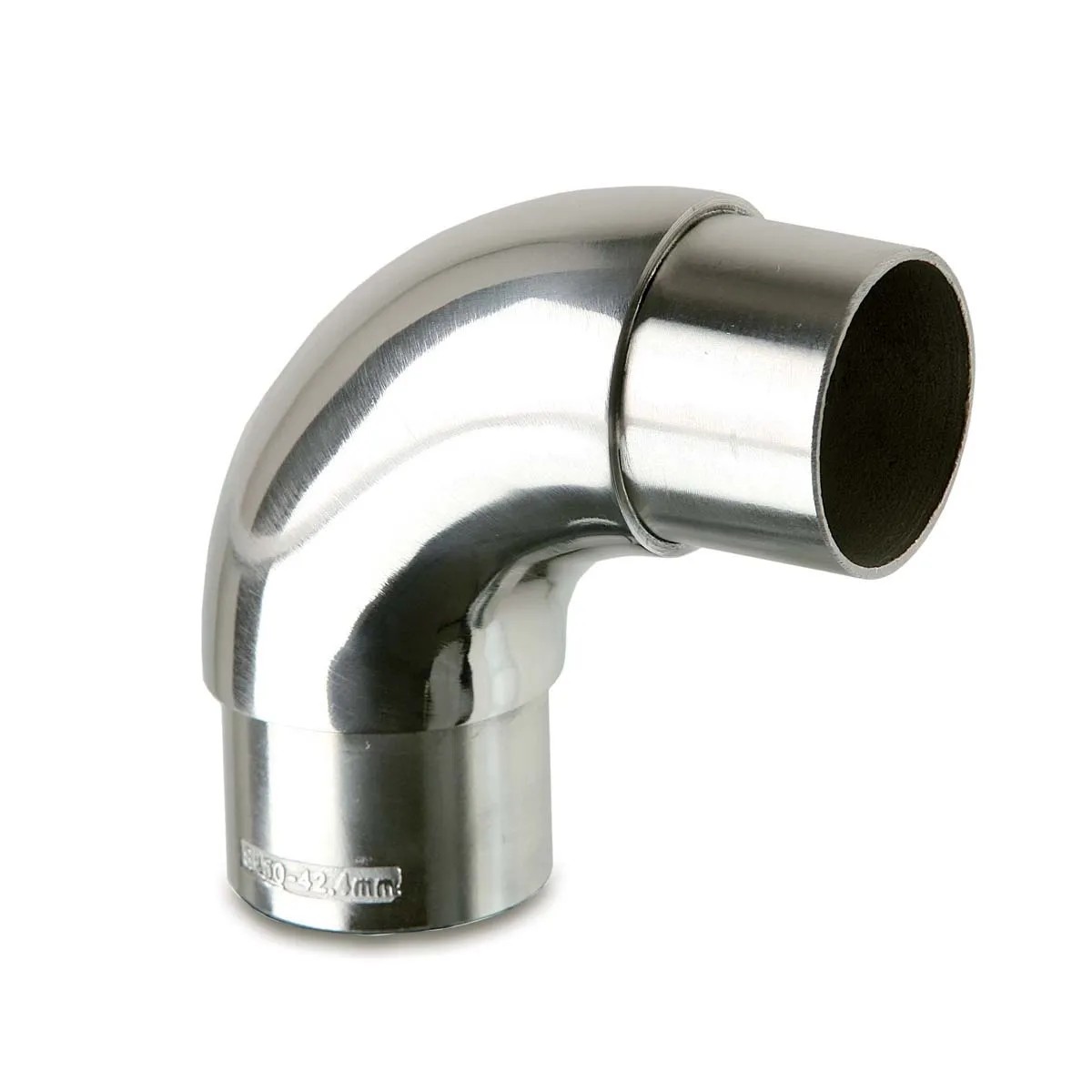 Tapón De Tubo De Acero Inoxidable Plano 42,4x2mm – Tapa De Impacto Maciza V2A Para Barandillas Y Estructuras
