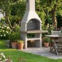 Barbecue in muratura Adige legna e carbonella piano lavoro 103x80 cm_3