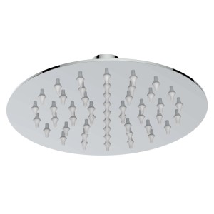 Soffione doccia Aquarius Ø 15 cm acciaio cromato