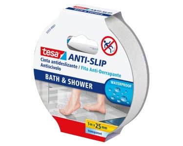 Nastro Antiscivolo Fluorescente Tesa - 5m X 25mm, Adesivo Riflettente Per Scale E Bagni, Interno Ed Esterno - Foto 3