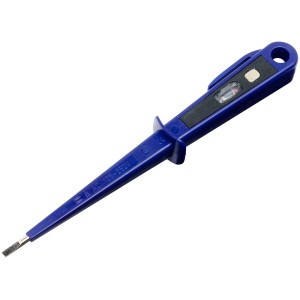Tester di tensione Euro LUX Comfort, 150mm, 125-250V, blu. Strumento per testare le tensioni.