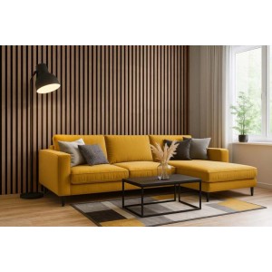 Pannello fonoassorbente decorativo Storsund rovere 240x30 cm Sp. 19 mm