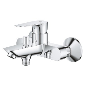 Miscelatore per vasca Grohe QuickFix Start Edge per montaggio a parete, cromo.