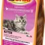 LeChat Kitten cibo secco per gatti con pollo e riso, confezione da 1,5kg.
