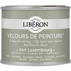 Idropittura lavabile Velours de Peinture Liberon Vert Luxembourg 0,125 L