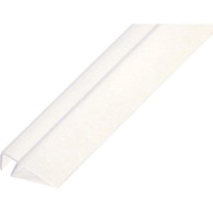 Guarnizione Idrostile per vetro box doccia 5 mm 2 pz bianco