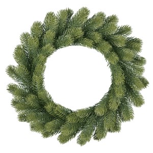 Corona natalizia verde Ø 45 cm