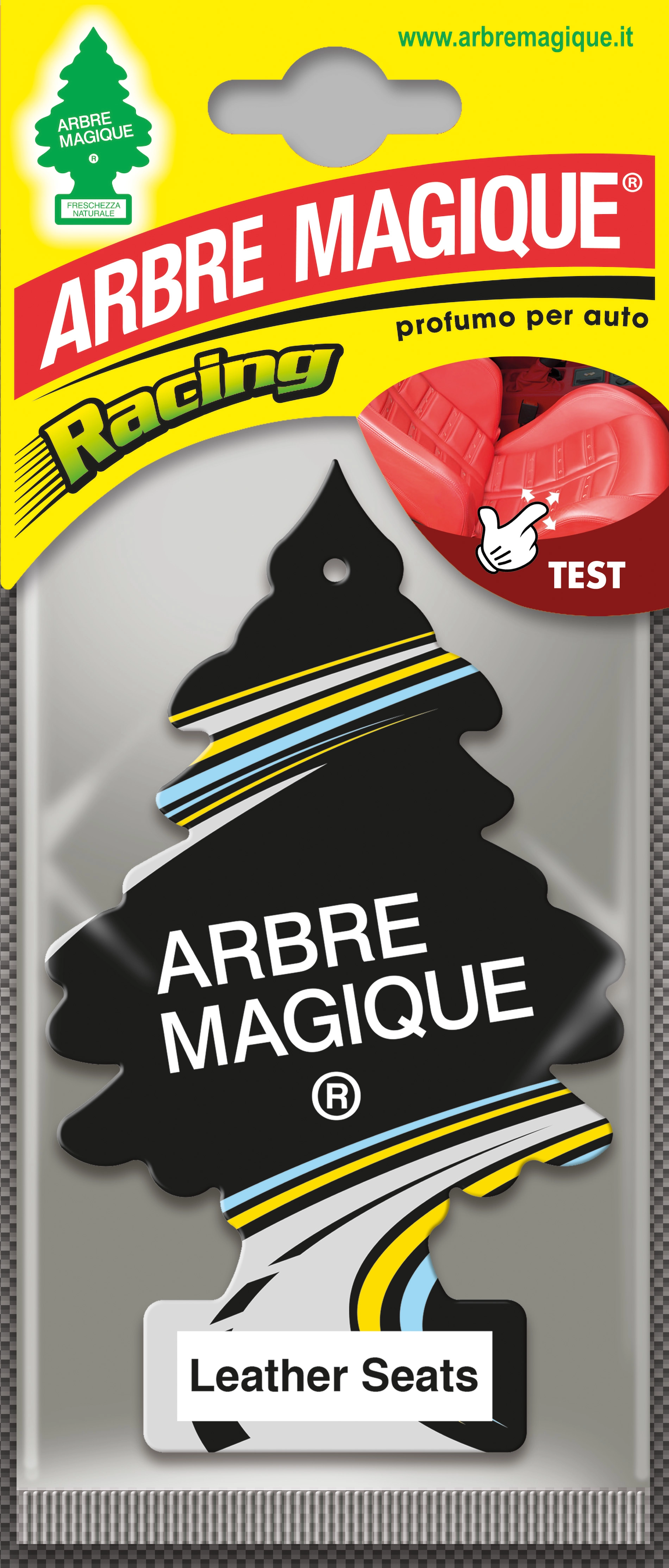 Deodorante auto Arbre Magique LEATHER SEATS MONO