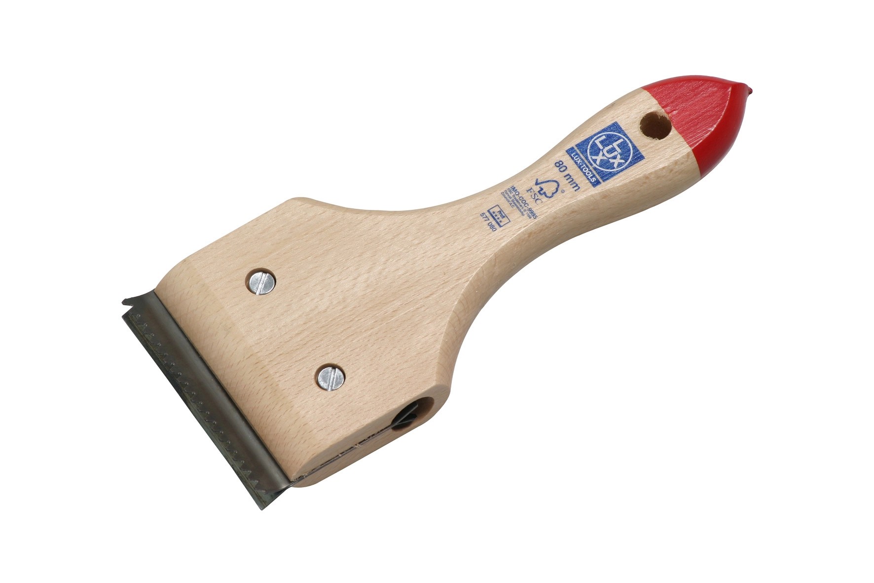 Raschietto Per Pavimenti Silverline - Testa 180mm In Acciaio, Manico Legno - Foto 3