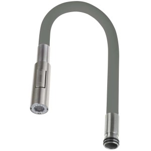 Beccuccio rubinetto cucina silicone ABS 2 funzioni Matanzas 485 mm acciaio