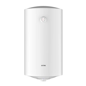 Scaldabagno t.b.t. bianco con indicatore di temperatura.