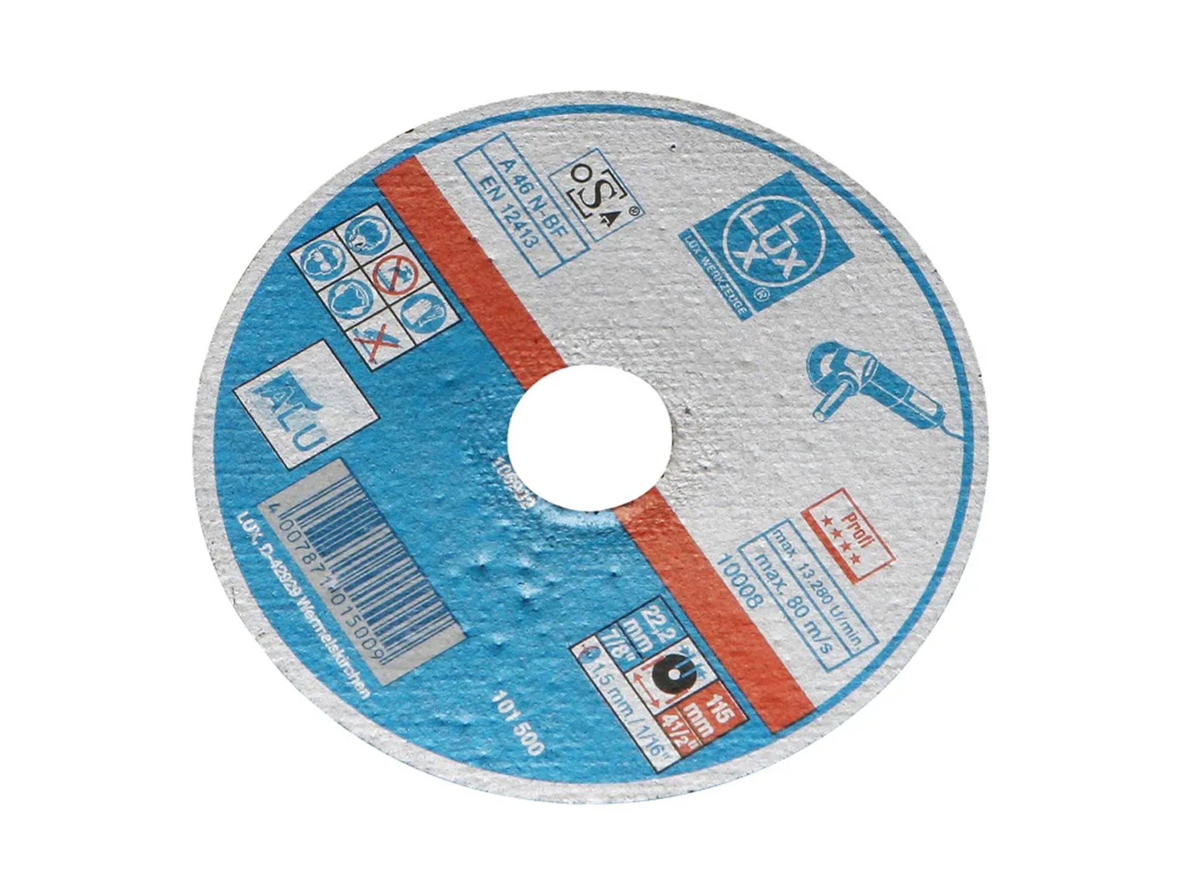 DISCO DA TAGLIO 180X1,6X22 MM EXTRA SOTTILE Acciaio Inox Ima Ima