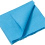 Panno antiappannante OBI azzurro per una visione chiara in auto.
