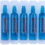 Spray nasale blu Addistrong in fiale, confezionato in blister.