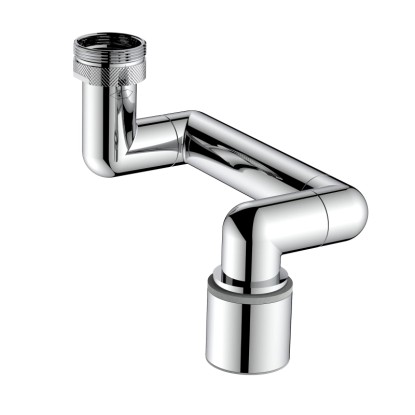 Rompigetto telescopico Twist con risparmio acqua cromo