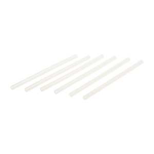 Cartucce colla a caldo trasparenti LUX, Ø 11 mm, 20 pezzi, per pistole per colla a caldo.