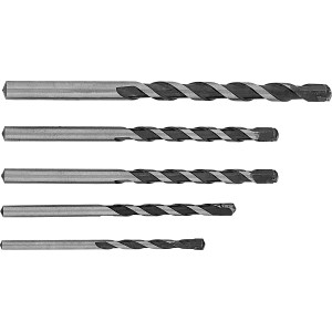Set di punte combinate LUX HM Classic, 5 pezzi (4-8 mm) per cemento, muratura e piastrelle.