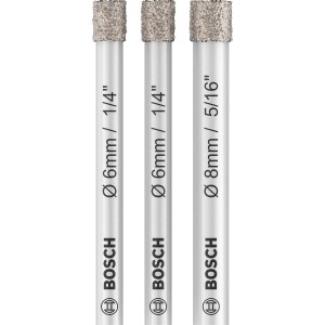 Set punte Bosch PRO Ceramic Dry 6x66 6x66 8x66 mm 3 pz