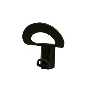 Appendiabiti in nylon nero