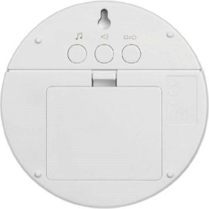 Retro di una Campanelli t.b.t. bianca con vano batteria e comandi.