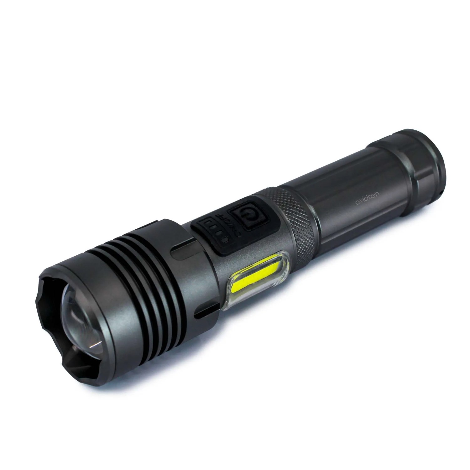 Torcia LED ultra potente, ricaricabile da 10.000 lumen, tattica, USB a 5 modalità, impermeabile IPX5, zoomabile e resistente agli urti | Leroy Merlin