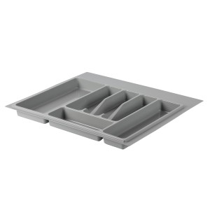 Portaposate grigio t.b.t. per cassetti cucina.