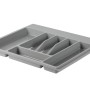 Portaposate grigio t.b.t. per cassetti cucina.