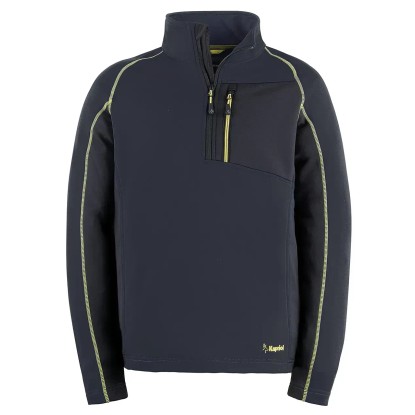 Felpa da lavoro pile Tech nero taglia L