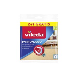 Vileda Panno Nuovo confezione da 3, panni per la pulizia della casa.