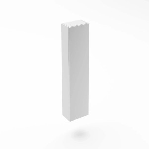 Mobile bagno colonna Caren laccato portascarpe 2 ante 70x205x35 cm