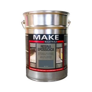 Resina epossidica Industriale Satinata Ral 7012 Grigio Notte 4 l